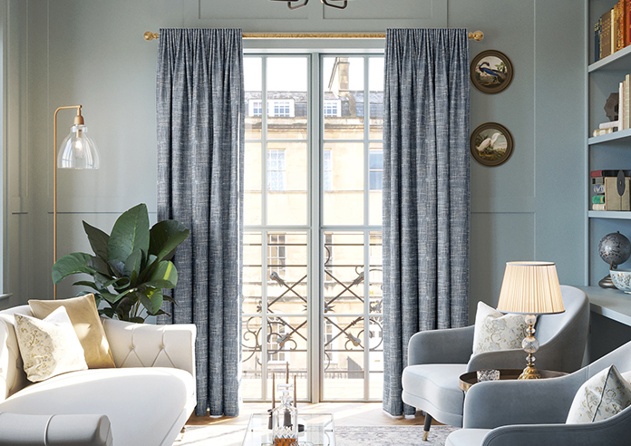 Kildare, Denim - Made to Measure Curtains - Image 3